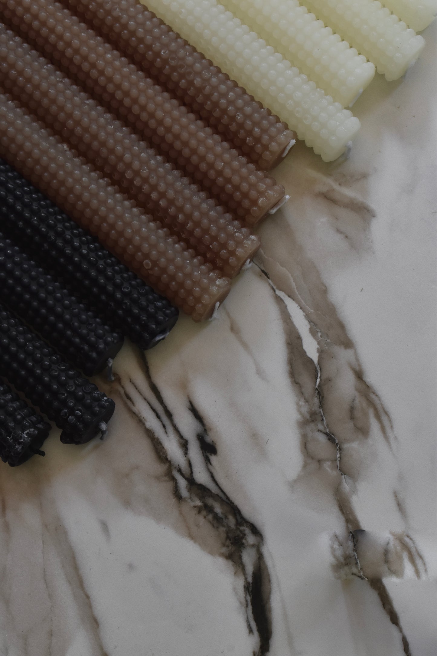 Hobnail Taper Candles
